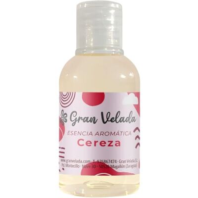 GRAN VELADA Essência cromática de cereja intensa e potente, ideal para sabonetes, velas e ambientadores, 50 ml GRAN VELADA Essência cromática de cereja intensa e potente, ideal para sabonetes, velas e ambientadores, 50 ml