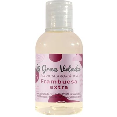 GRAN VELADA Essência aromática concentrada de Framboesa Extra Aroma doce e envolvente de frutos vermelhos Ideal para fazer perfumes, cosméticos e velas Versátil e Vita 50 ml GRAN VELADA Essência aromática concentrada de Framboesa Extra Aroma doce e envolvente de frutos vermelhos Ideal para fazer perfumes, cosméticos e velas Versátil e Vita 50 ml