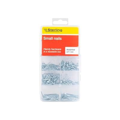 Sterling Unhas pequenas, transparentes, conjunto de 1000 peças Sterling Unhas pequenas, transparentes, conjunto de 1000 peças