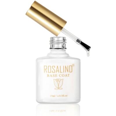 ROSALIND Base Coat semipermanente verniz de unhas em gel lâmpada UV LED Soak Off kit de vernizes de unhas 15 ml ROSALIND Base Coat semipermanente verniz de unhas em gel lâmpada UV LED Soak Off kit de vernizes de unhas 15 ml