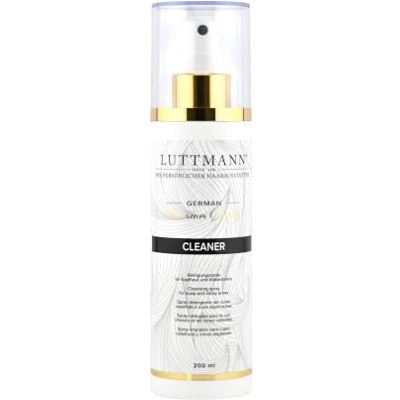 LUTTMANN ® Cleaner Solvent 200 ml Tape Extensions Bonding Solvent Spray removedor/limpiador para o couro cabeludo e as zonas de colagem Fabricado na Alemanha LUTTMANN ® Cleaner Solvent 200 ml Tape Extensions Bonding Solvent Spray removedor/limpiador para o couro cabeludo e as zonas de colagem Fabricado na Alemanha