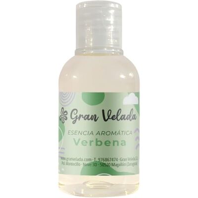GRAN VELADA Essência Aromática de Verbena Concentrada Ideal para Cosmética e Perfumaria Notas Cítricas e Florais Uso Profissional 50 ml GRAN VELADA Essência Aromática de Verbena Concentrada Ideal para Cosmética e Perfumaria Notas Cítricas e Florais Uso Profissional 50 ml