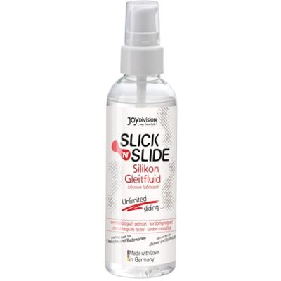 JOYDIVISION Slick'N'Slide 100 ml lubrificante de silicone gel lubrificante para um efeito duradouro JOYDIVISION Slick'N'Slide 100 ml lubrificante de silicone gel lubrificante para um efeito duradouro
