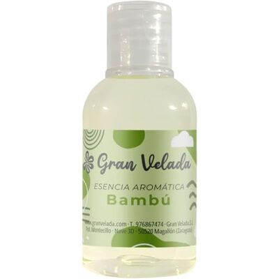 GRAN VELADA Essência Aromática de Bambu Fragrância Fresca e Suave para Difusores e Ambientadores Ideal para Spa, Ginásios e Estética 50 ml GRAN VELADA Essência Aromática de Bambu Fragrância Fresca e Suave para Difusores e Ambientadores Ideal para Spa, Ginásios e Estética 50 ml