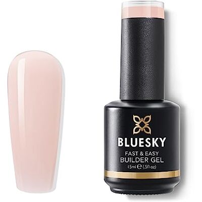 BLUESKY Fast & Easy Builder Gel, extensão de unhas fácil e economiza tempo, longa duração até 3 semanas (LBA02 Latte 15 ml) BLUESKY Fast & Easy Builder Gel, extensão de unhas fácil e economiza tempo, longa duração até 3 semanas (LBA02 Latte 15 ml)