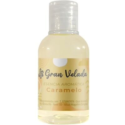 GRAN VELADA Essência Aromática Concentrada de Caramelo Ideal para Cosmética e Perfumaria Aromatiza Cremes, Sabões e Mais 50 ml GRAN VELADA Essência Aromática Concentrada de Caramelo Ideal para Cosmética e Perfumaria Aromatiza Cremes, Sabões e Mais 50 ml