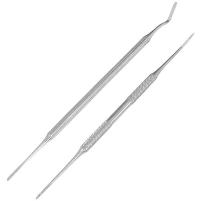 SS INSTRUMENTX Kit de lima e levantador de unhas para dedos dos pés, bordas laterais encravadas de ponta dupla, podologia podológica SS SS INSTRUMENTX Kit de lima e levantador de unhas para dedos dos pés, bordas laterais encravadas de ponta dupla, podologia podológica SS