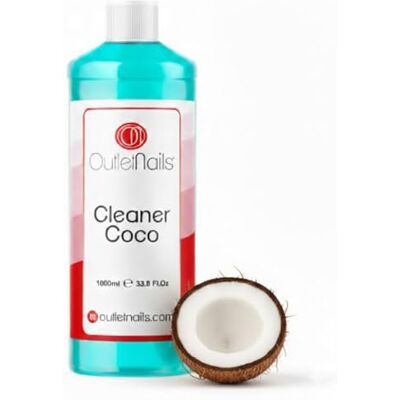 ON OUTLET NAILS Cleaner 1000 ml Limpador de unhas com fragrância coco ideal para unhas de gel ON OUTLET NAILS Cleaner 1000 ml Limpador de unhas com fragrância coco ideal para unhas de gel
