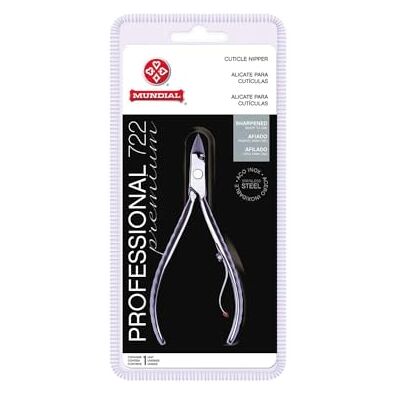 Mundial Alicate Professiona modelo 722 Pinças para cutículas em aço inoxidável Mundial Alicate Professiona modelo 722 Pinças para cutículas em aço inoxidável