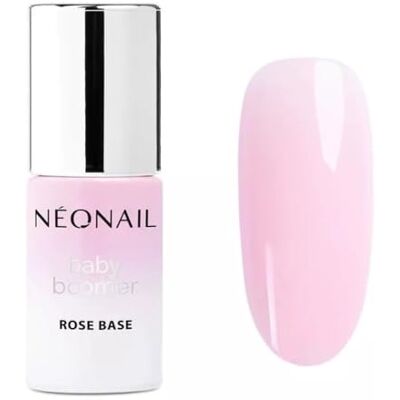 NÉONAIL Verniz para unhas semipermanente 7,2 ml Base semipermanente Baby Boomer Rose Base Esmaltes semipermanentes para unhas Gel para unhas Manicura Base de esmalte Gel UV LED NÉONAIL Verniz para unhas semipermanente 7,2 ml Base semipermanente Baby Boomer Rose Base Esmaltes semipermanentes para unhas Gel para unhas Manicura Base de esmalte Gel UV LED