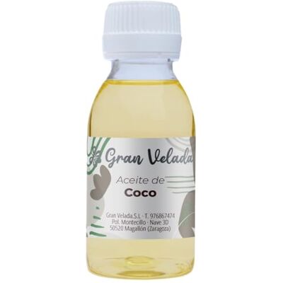 GRAN VELADA Óleo de coco 1 L Hidratação, proteção e suavidade para a pele Ideal para champôs, máscaras capilares, velas de massagem e cosméticos naturais GRAN VELADA Óleo de coco 1 L Hidratação, proteção e suavidade para a pele Ideal para champôs, máscaras capilares, velas de massagem e cosméticos naturais