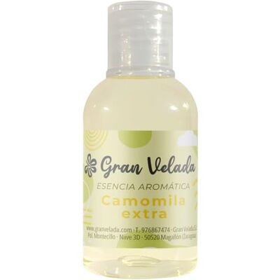 GRAN VELADA Camomila Extra Concentrada para Cosmética e Perfumaria Aroma Herbal e Fresco Ideal para Champôs, Sabonetes e Ambientadores Formato até Disponível Uso Profissional 50 ml GRAN VELADA Camomila Extra Concentrada para Cosmética e Perfumaria Aroma Herbal e Fresco Ideal para Champôs, Sabonetes e Ambientadores Formato até Disponível Uso Profissional 50 ml
