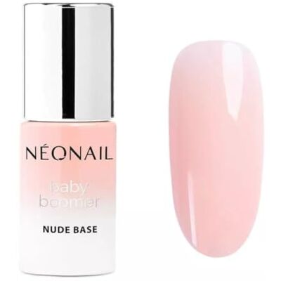 NÉONAIL Pinta-unhas semipermanentes, 7,2 ml, Base Coat semipermanente, Baby Boomer Nude Base vernizes semipermanentes, para unhas, gel de unhas, manicure base esmalte, gel UV LED NÉONAIL Pinta-unhas semipermanentes, 7,2 ml, Base Coat semipermanente, Baby Boomer Nude Base vernizes semipermanentes, para unhas, gel de unhas, manicure base esmalte, gel UV LED
