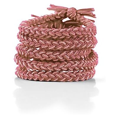 Nekava Bolsas trançadas cor-de-rosa com 2 cores bonitas para o uso diário. Conjunto de 5 brincos de cavalo Nekava Bolsas trançadas cor-de-rosa com 2 cores bonitas para o uso diário. Conjunto de 5 brincos de cavalo