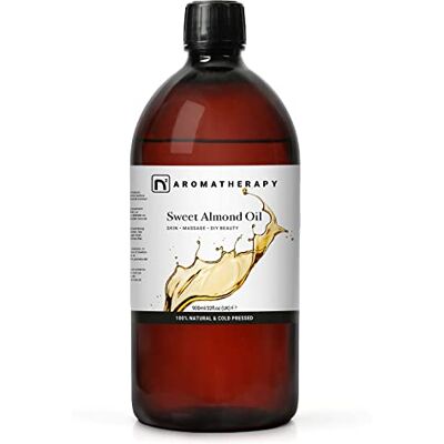 n2 Aromatherapy Óleo de amêndoa doce 900 ml para pele, cabelo, massagem, unhas, utículas, orelhas, rosto, corpo n2 Aromatherapy Óleo de amêndoa doce 900 ml para pele, cabelo, massagem, unhas, utículas, orelhas, rosto, corpo
