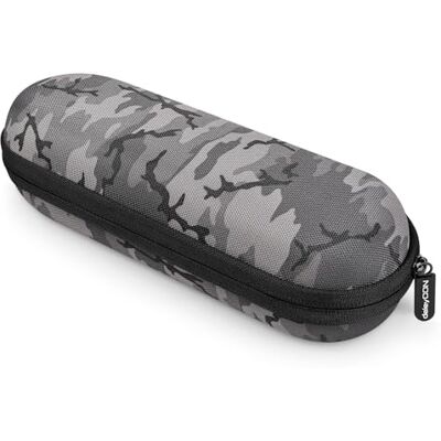 deleyCON Estojo de viagem caixa de armazenamento caixa de viagem bolso rígido bolsa de viagem com bolsos de malha para escovas de dentes elétricas máquinas de barbear Pentes camuflagem deleyCON Estojo de viagem caixa de armazenamento caixa de viagem bolso rígido bolsa de viagem com bolsos de malha para escovas de dentes elétricas máquinas de barbear Pentes camuflagem