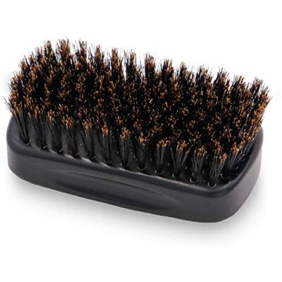 Termix Escova profissional fades, gradiente ideal e cortes precisos, escova de cerdas jabali 100% naturais, elimina resíduos, uso confortável e ergonómico Termix Escova profissional fades, gradiente ideal e cortes precisos, escova de cerdas jabali 100% naturais, elimina resíduos, uso confortável e ergonómico