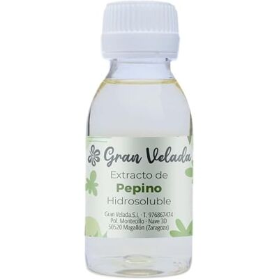 GRAN VELADA Extrato de Pepino Hidrossolúvel Ação Hidratante e Antirrugas Ideal para Cosméticos Faciais Suaviza e Revitaliza a Pele 250 ml GRAN VELADA Extrato de Pepino Hidrossolúvel Ação Hidratante e Antirrugas Ideal para Cosméticos Faciais Suaviza e Revitaliza a Pele 250 ml