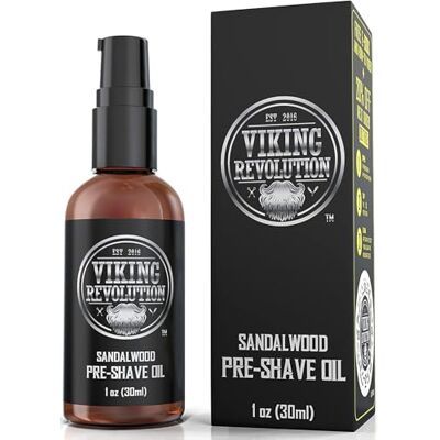 Viking Aceite Pré com Sândalo Óleo de Barbear para Navalha e Lâmina O Barbear Mais Suave sem Irritações 30ml Viking Aceite Pré com Sândalo Óleo de Barbear para Navalha e Lâmina O Barbear Mais Suave sem Irritações 30ml