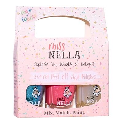 MISS NELLA Coleção de festa 3-Blue The Candles (azul), nuvens de confete (transparente) e marshmallow overloud (coral) MISS NELLA Coleção de festa 3-Blue The Candles (azul), nuvens de confete (transparente) e marshmallow overloud (coral)