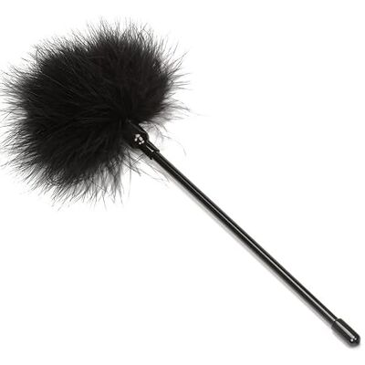 Generic O bastão de penas preto é natural, elegante, leve, confortável e moderno, adequado para massagem em casa, relaxamento e redução da pressão do exercício Generic O bastão de penas preto é natural, elegante, leve, confortável e moderno, adequado para massagem em casa, relaxamento e redução da pressão do exercício