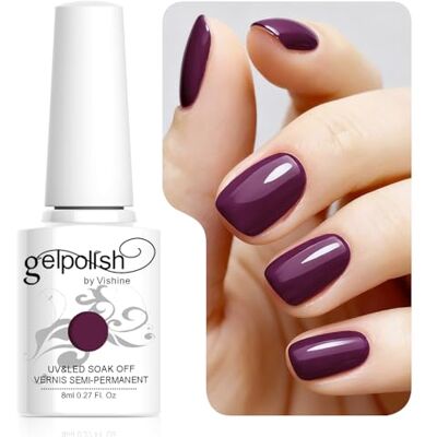 Vishine C04 Esmalte de unhas de gel semipermanente, 8 ml, UV, LED, 239 cores, para manicure Vishine C04 Esmalte de unhas de gel semipermanente, 8 ml, UV, LED, 239 cores, para manicure
