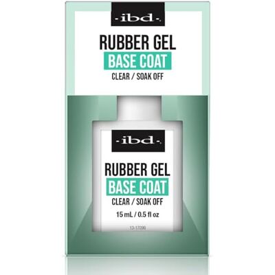 IBD Gel de borracha – base Coat, 15 ml, fabricado nos Estados Unidos, base e construção, base para unhas de gel, fortalece e protege a placa de unhas IBD Gel de borracha – base Coat, 15 ml, fabricado nos Estados Unidos, base e construção, base para unhas de gel, fortalece e protege a placa de unhas