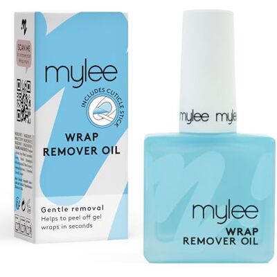 mylee Óleo removedor de envolturas, 15 ml, eliminação suave e rápida de envolturas de unhas sem acetona, fórmula nutritiva e hidratante para unhas mais saudáveis, sem danos, fácil de usar, vegano e mylee Óleo removedor de envolturas, 15 ml, eliminação suave e rápida de envolturas de unhas sem acetona, fórmula nutritiva e hidratante para unhas mais saudáveis, sem danos, fácil de usar, vegano e