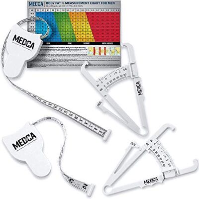 MEDca Corpo fita métrica e oxímetro para fixar o corpo (pacote de 2) conjunto de 5 peças MEDca Corpo fita métrica e oxímetro para fixar o corpo (pacote de 2) conjunto de 5 peças