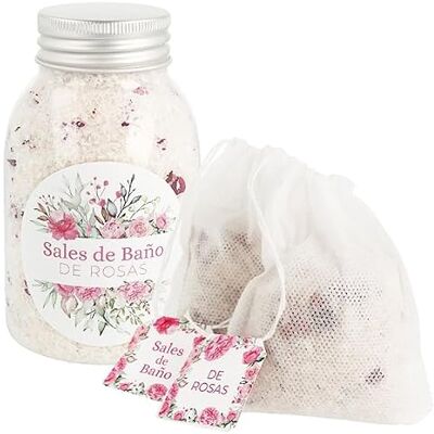 GRAN VELADA Kit para fazer sais de banho caseiros: receita e ingredientes para fazer sais com pétalas de rosas. Cuide da sua pele e surpreenda com o seu aroma requintado. Ideal para oferecer GRAN VELADA Kit para fazer sais de banho caseiros: receita e ingredientes para fazer sais com pétalas de rosas. Cuide da sua pele e surpreenda com o seu aroma requintado. Ideal para oferecer
