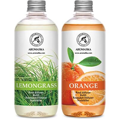 Trust Recarga de difusor 2 x 500 ml aroma laranja e limão fragrâncias ambientais intensas e duradouras melhor para ambiente difusor SPA casa cozinha casa casa casa Fintess Trust Recarga de difusor 2 x 500 ml aroma laranja e limão fragrâncias ambientais intensas e duradouras melhor para ambiente difusor SPA casa cozinha casa casa casa Fintess