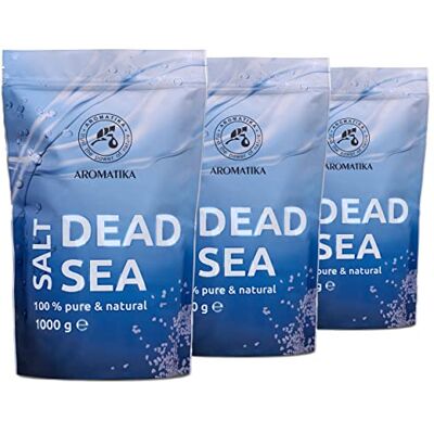 Trust Sal do mar morto 3 x 1000 g (fechoper) 100% puro e natural beleza relaxante casa de banho relaxante cuidado do corpo relaxamento muscular bom sonho salas de banho de aromaterapia Trust Sal do mar morto 3 x 1000 g (fechoper) 100% puro e natural beleza relaxante casa de banho relaxante cuidado do corpo relaxamento muscular bom sonho salas de banho de aromaterapia