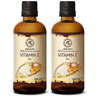 Trust Óleo de vitamina E 2 x 100 ml, alfa-tocoferol, natural para rosto, pele, unhas, lábios, crescimento do cabelo, casa de banho Trust Óleo de vitamina E 2 x 100 ml, alfa-tocoferol, natural para rosto, pele, unhas, lábios, crescimento do cabelo, casa de banho