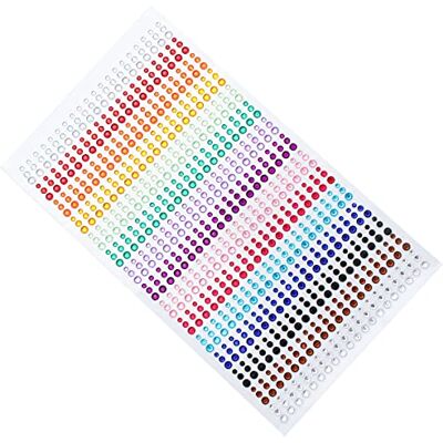 saizone 900 peças Adesivos Brilhantes para o rosto, Brilhos de Diamantes, Estrás autoadesivas, para Unhas Faciais Olhos 3mm/4mm/5mm saizone 900 peças Adesivos Brilhantes para o rosto, Brilhos de Diamantes, Estrás autoadesivas, para Unhas Faciais Olhos 3mm/4mm/5mm