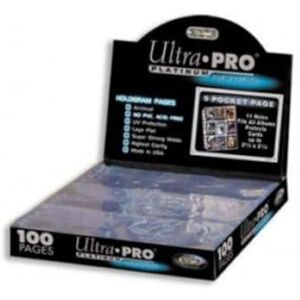 Asmodee Ultra Pro Caixa de 100 Folhas com 9 Bolsos (951100) Asmodee Ultra Pro Caixa de 100 Folhas com 9 Bolsos (951100)