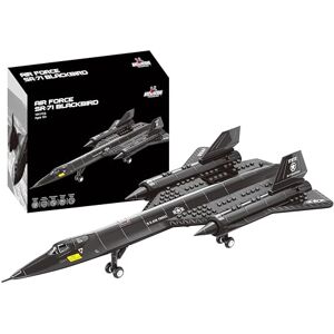 Apostrophe Games Conjunto de blocos de construção SR-71 Blackbird Jet conjunto de brinquedos de 184 peças avião para crianças e adultos compatível com todos os tijolos de construção Apostrophe Games Conjunto de blocos de construção SR-71 Blackbird Jet conjunto de brinquedos de 184 peças avião para crianças e adultos compatível com todos os tijolos de construção