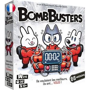 Cocktail Games Bomb Busters - Jogo cooperativo de tabuleiro para 2-5 jogadores - 66 missões Cocktail Games Bomb Busters - Jogo cooperativo de tabuleiro para 2-5 jogadores - 66 missões