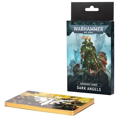 Games Workshop Warhammer 40K Dark Angels Dark Angels: Datasheet Cards Games Workshop Warhammer 40K Dark Angels Dark Angels: Datasheet Cards