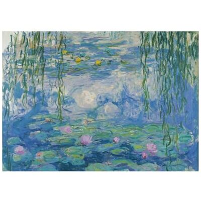 Ravensburger Puzzle de 1000 peças, Monet Nenúfares, puzzle para adultos Puzzle de 1000 peças, formato 70 x 50 cm, para adultos, ideal como presente original e para desfrutar da montagem. Ravensburger Puzzle de 1000 peças, Monet Nenúfares, puzzle para adultos Puzzle de 1000 peças, formato 70 x 50 cm, para adultos, ideal como presente original e para desfrutar da montagem.