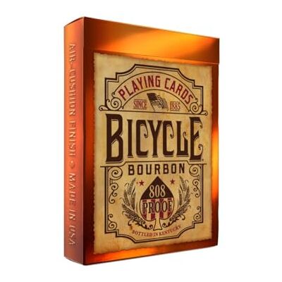Cartas de Jogo Bicycle Bourbon - Tamanho Pôquer - 56 Cartas Cartas de Jogo Bicycle Bourbon - Tamanho Pôquer - 56 Cartas