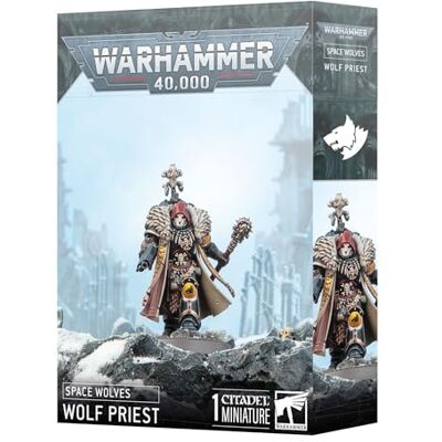 Games Workshop Warhammer 40K: Space Wolves: Wolf Priest Games Workshop Warhammer 40K: Space Wolves: Wolf Priest