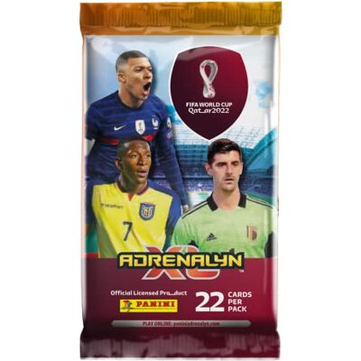 Panini Copa do Mundo do Qatar da FIFA 2022 Adrenalyn XL Fat pack Panini Copa do Mundo do Qatar da FIFA 2022 Adrenalyn XL Fat pack