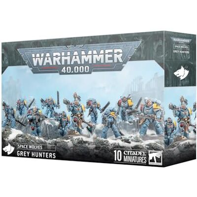 Games Workshop Warhammer 40.000 lobos espaciais: Caçadores cinzentos Games Workshop Warhammer 40.000 lobos espaciais: Caçadores cinzentos
