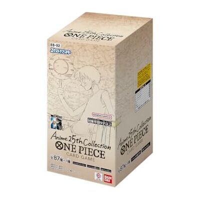 BANDAI Jogo de 24 reforços One Piece Card Game, Anime 25.ª coleção (versão japonesa) BANDAI Jogo de 24 reforços One Piece Card Game, Anime 25.ª coleção (versão japonesa)