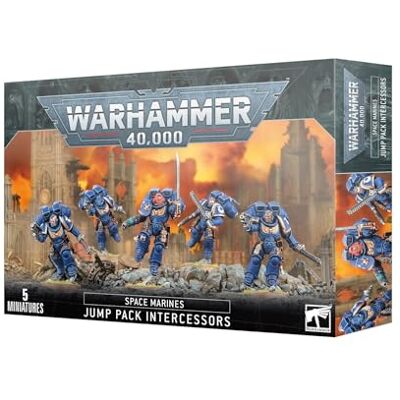 Games Workshop Warhammer 40K Space Marines Jump Pack Intercessors Games Workshop Warhammer 40K Space Marines Jump Pack Intercessors