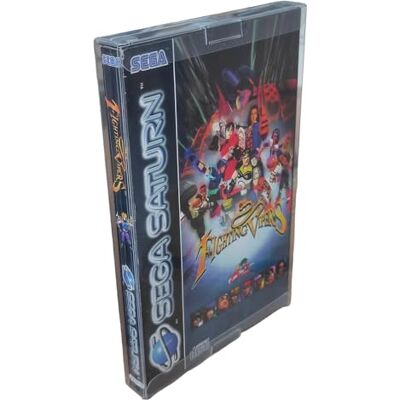 Link-e : 10 capa protetora de plástico compatível com caixa de jogo SEGA Saturn Console Link-e : 10 capa protetora de plástico compatível com caixa de jogo SEGA Saturn Console