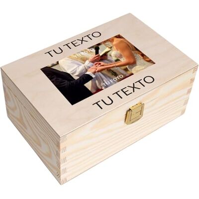 Creative Caixa com a sua foto e texto personalizado para presente de aniversário Idea Personalizada Cajas Madera de Recuerdos Personalizadas Para Mujeres Hombres y Parejas Personalizados Creative Caixa com a sua foto e texto personalizado para presente de aniversário Idea Personalizada Cajas Madera de Recuerdos Personalizadas Para Mujeres Hombres y Parejas Personalizados