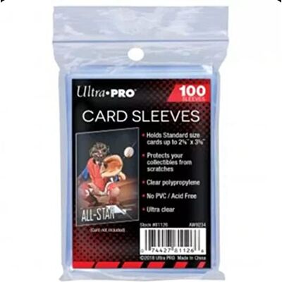 Ultra Pro Penny Capas para cartões (100 unidades, tamanho padrão, 10 unidades, 1000 unidades) Ultra Pro Penny Capas para cartões (100 unidades, tamanho padrão, 10 unidades, 1000 unidades)