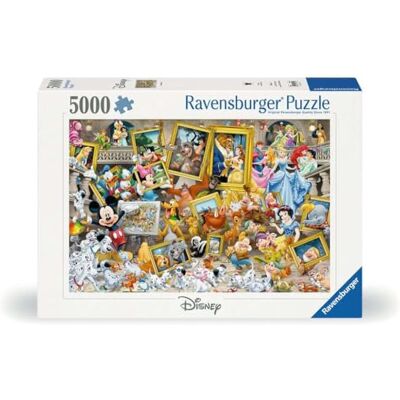 Ravensburger Puzzle 5000 peças Disney Mickey o artista, adultos, 153 x 102 cm Ravensburger Puzzle 5000 peças Disney Mickey o artista, adultos, 153 x 102 cm