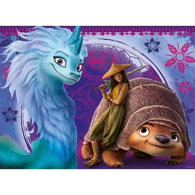 Ravensburger Raya & The Last Dragon Quebra-cabeças de 100 peças com peças extragrandes para crianças a partir de 6 anos Ravensburger Raya & The Last Dragon Quebra-cabeças de 100 peças com peças extragrandes para crianças a partir de 6 anos